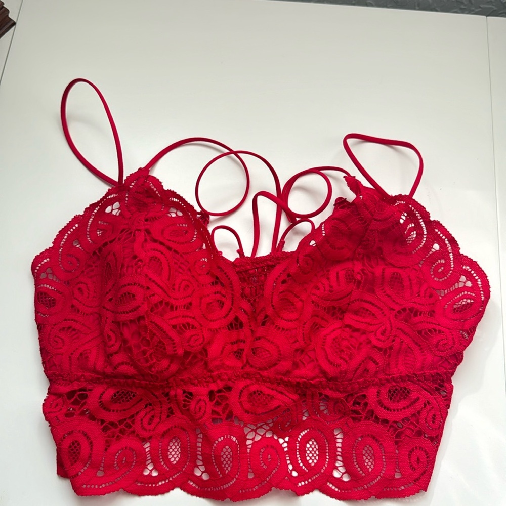 Pink Victoria secret lace bralette